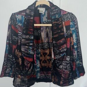 VTG Alberto makali mesh blazer